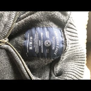 American eagle quarter zip sweater